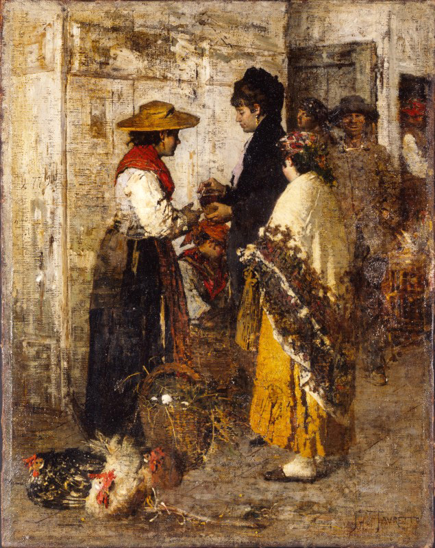 the poultry seller